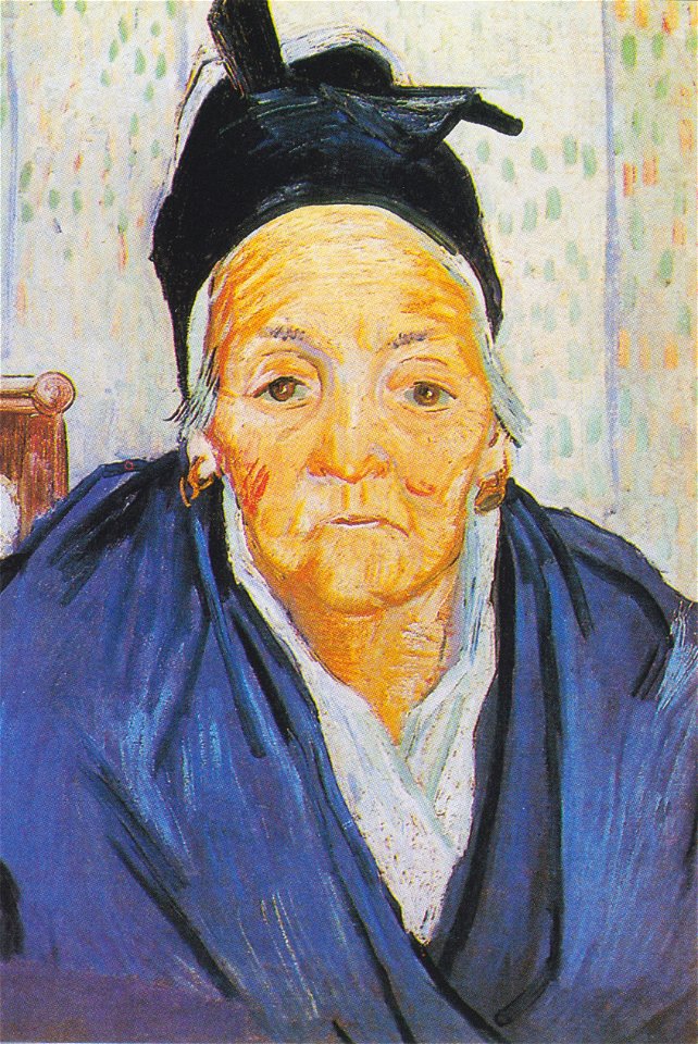 Van Gogh - Alte Frau aus Arles