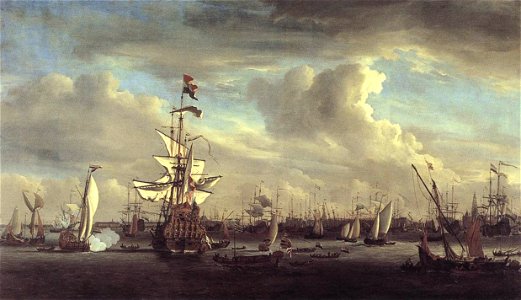 Van de Velde Gouden Leeuw 1686