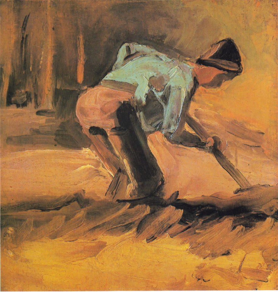 Van Gogh - Bauer beim Umgraben