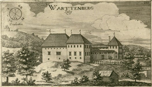 Valvasor - Grad Zalog (Warttenberg)