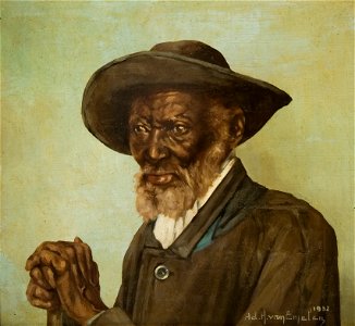 Van Emelen, Adrien Henri Vital - Negro com Chapéu (cropped)