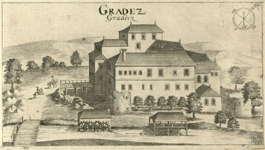 Valvasor - Grad Gradac