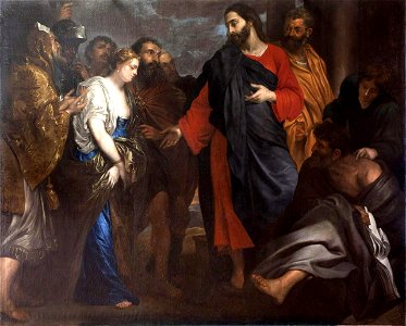 Van Dyck (Cristo y la mujer adúltera)