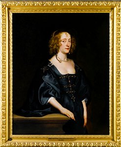 Van Dyck - PORTRAIT OF FRANCES DEVEREUX, COUNTESS OF HERTFORD, AND LATER DUCHESS OF SOMERSET (1599–1674)