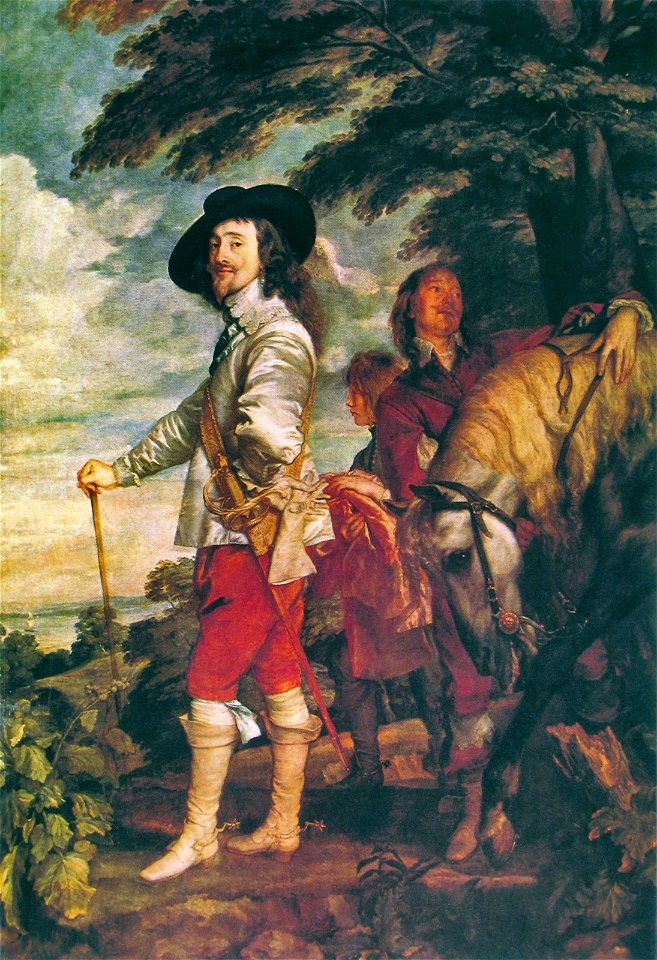Van Dyck Charles I 1635