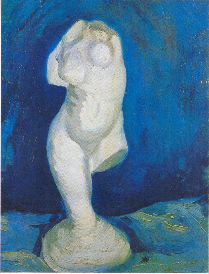 Van Gogh - Gipstorso (weiblich)3