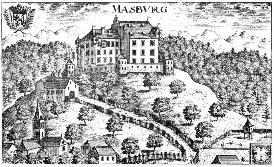 Valvasor Masburg 1680