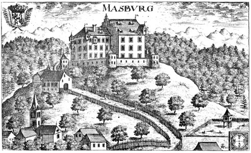 Valvasor Masburg 1680