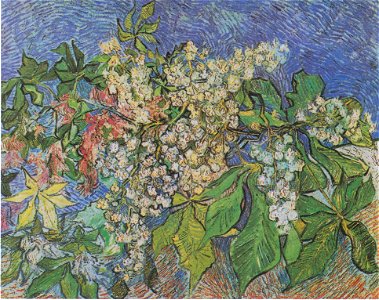 Van Gogh - Blühende Kastanienbaumzweige
