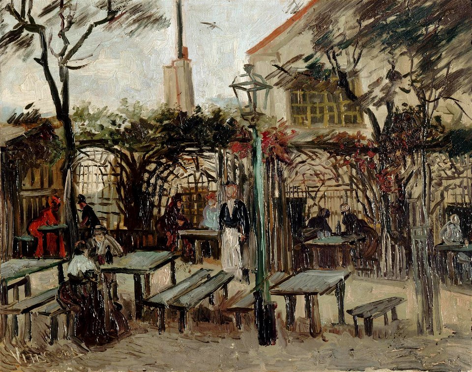 Vincent van Gogh - La Guinguette à Montmartre (1886)