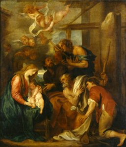 Van Dyck - Die Anbetung der Hirten, um 1632