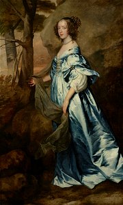 Van Dyck - Lady Anne Carey, Later Viscountess Claneboye and Countess of Clanbrassil, ca. 1636