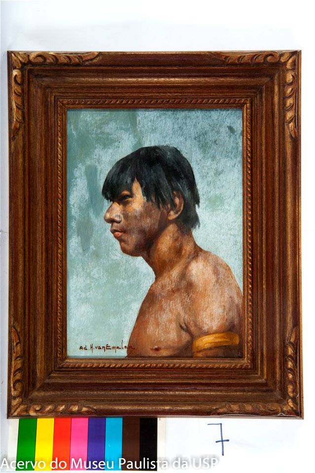 Van Emelen, Adrien Henri Vital - Índio de Perfil