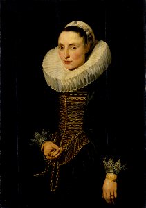 Van Dyck - Bildnis einer Dame, Um 1618-20