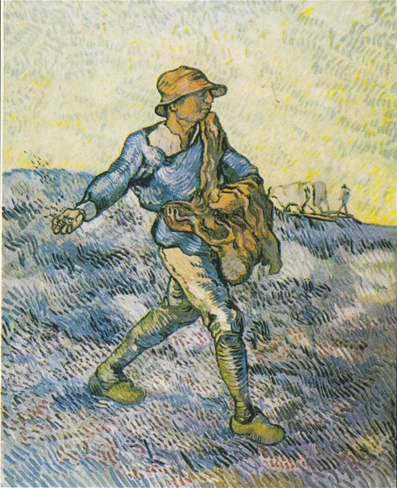 Van Gogh - Der Sämann (nach Millet)1