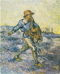 Van Gogh - Der Sämann (nach Millet)1