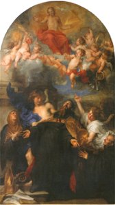 Van Dyck - Estasi di sant'Agostino di Ippona, 1628