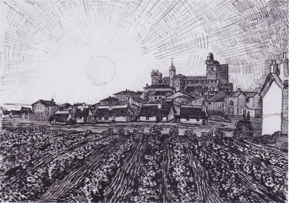 Van Gogh - Blick auf Saites-Maries