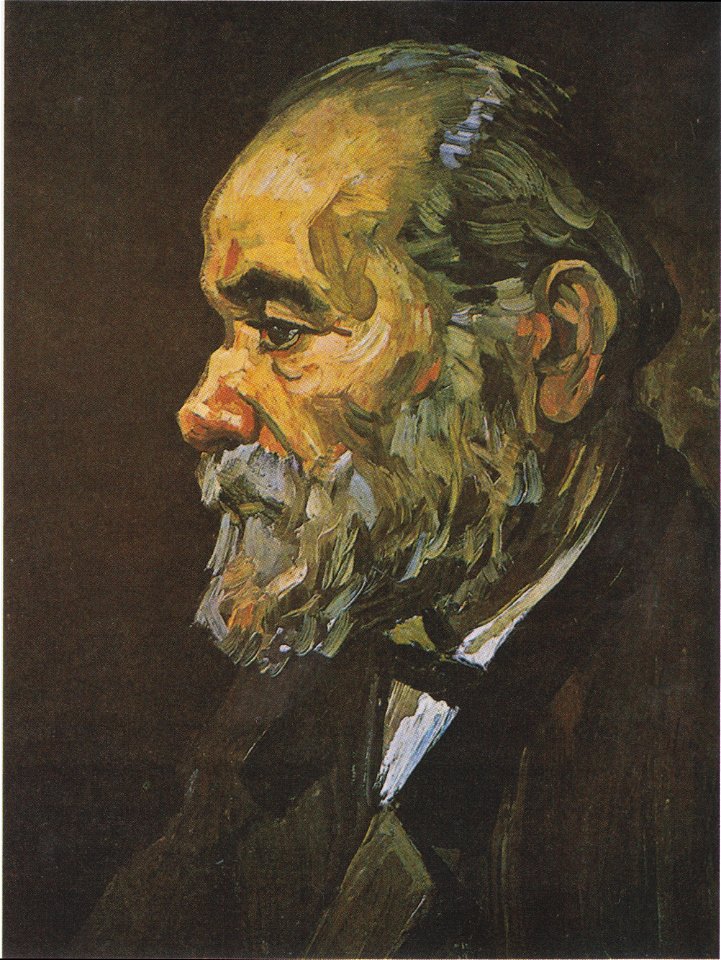 Van Gogh - Bildnis eines alten Mannes mit Bart