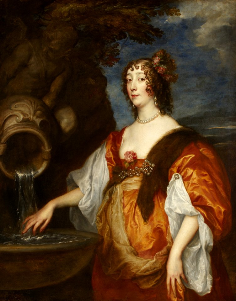 Van Dyck - Lady Lucy Percy, Countess of Carlisle (c.1600 - 1660), circa 1635 - 1637