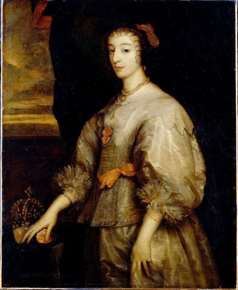 Van Dyck, Sir Anthony - Queen Henrietta Maria - Google Art Project (569102)