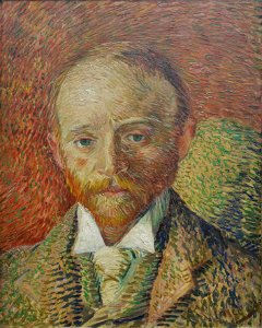 Van Gogh - Bildnis des Kunsthändlers Alexander Reid. Free illustration for personal and commercial use.