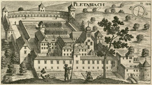 Valvasor - Samostan Pleterje