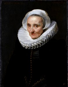 Van Dyck - Bildnis einer alten Dame, 1618