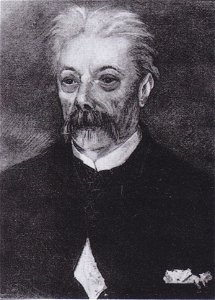 Van Gogh - Bildnis eines Mannes mit Schnurrbart