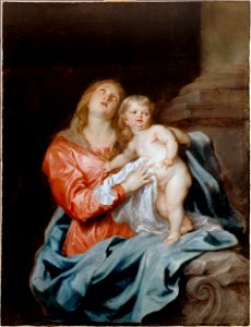 Van Dyck, Sir Anthony - The Madonna and Child - Google Art Project