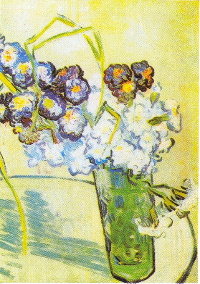 Van Gogh - Glas mit Nelken