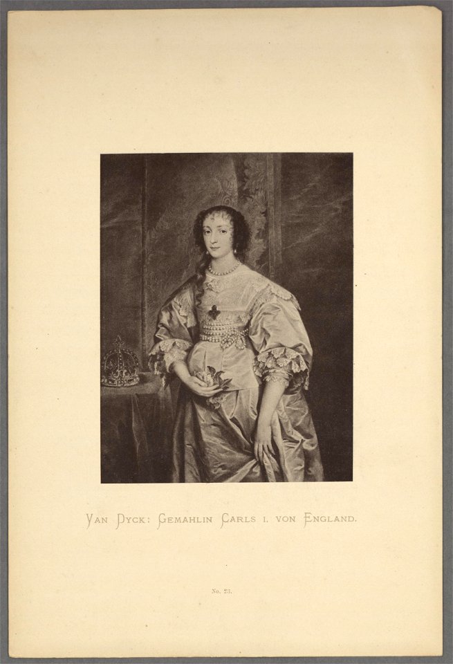 Van Dyck- Gemahlin Carls I. Von England (5348994)