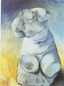 Van Gogh - Gipstorso (weiblich)8