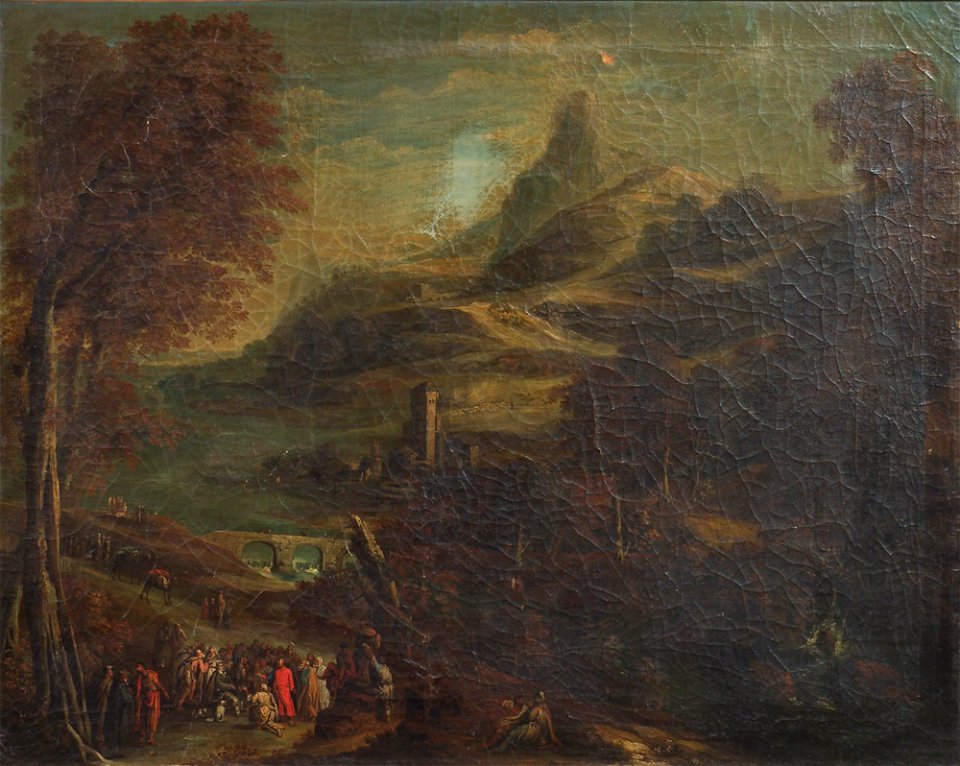 Van de Laeter - Landskab med bibelsk staffage - KMS1986 - Statens Museum for Kunst