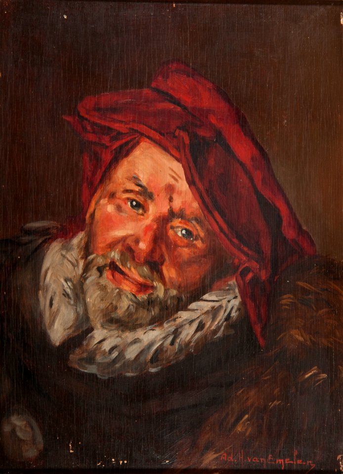 Van Emelen, Adrien Henri Vital - Homem com Boina Vermelha (cropped)