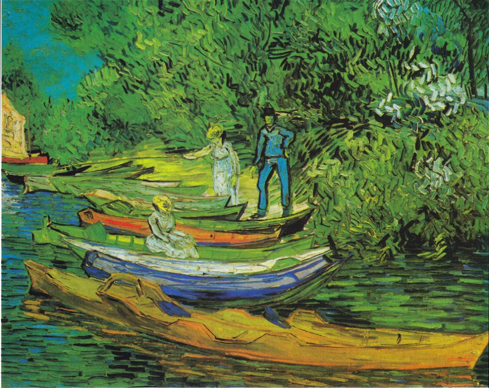 Van Gogh - Am Ufer der Oise in Auvers