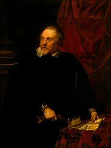 Van Dyck - Portrait of a Man (Portrait of Mark-Antoine Lumagne), ГЭ-536