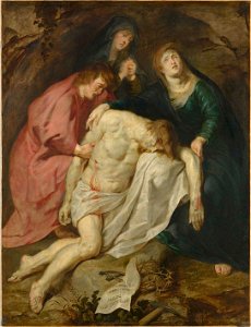 Van Dyck - Beweinung Christi, um 1616-17