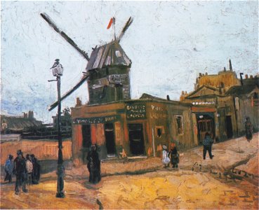 Van Gogh - Le Moulin de la Galette3