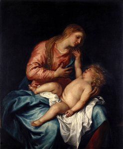 Van Dyck - The Virgin and Child c. 1630-32