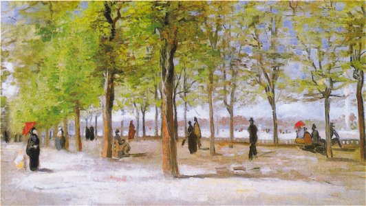 Van Gogh - Allee im Jardin du Luxembourg