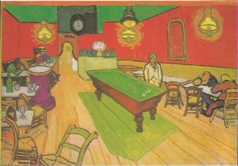 Van Gogh - Das Nachtcafé in Arles