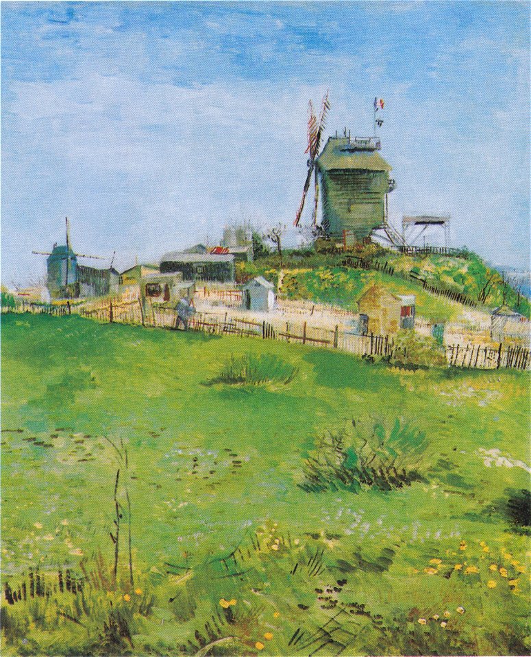 Van Gogh - Le Moulin de la Galette8