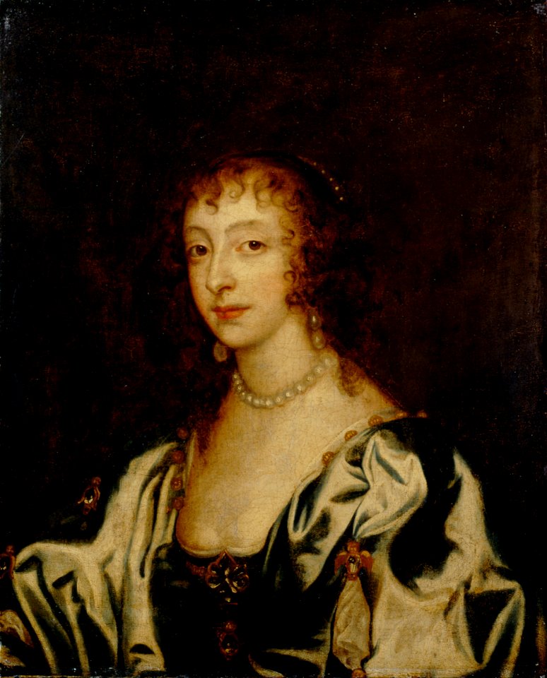 Van Dyck, Sir Anthony - Queen Henrietta Maria - Google Art Project