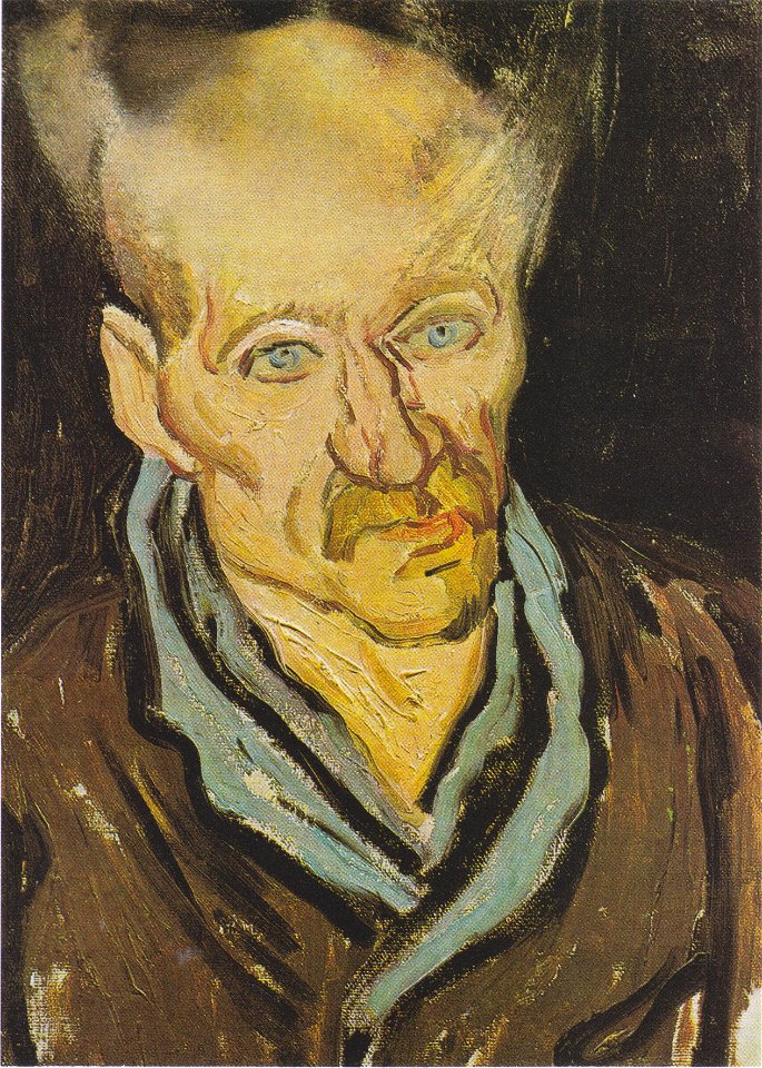 Van Gogh - Bildnis eines Patienten im Hospital Saint-Paul