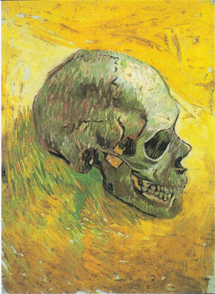 Van Gogh - Schädel1