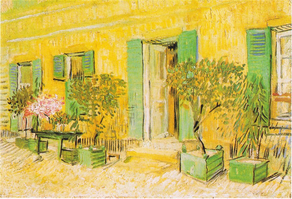 Van Gogh - Eingang eines Restaurants in Asnières