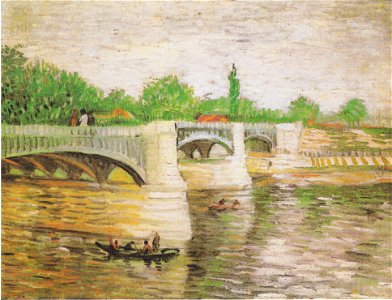 Van Gogh - Die Seine mit der Pont de la Grande Jatte