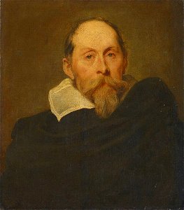 Van Dyck - Bildnis eines Herrn mit blondem Knebelbart, Gal.-Nr. 1030. Free illustration for personal and commercial use.