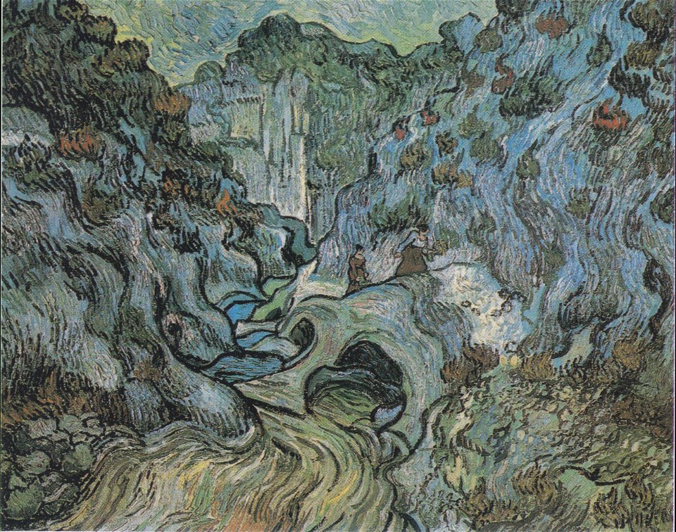 Van Gogh - Die Schlucht Les Peiroulets2